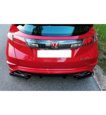 Splitter laterali posteriori per Honda Civic Mk8 TYPE-R GP