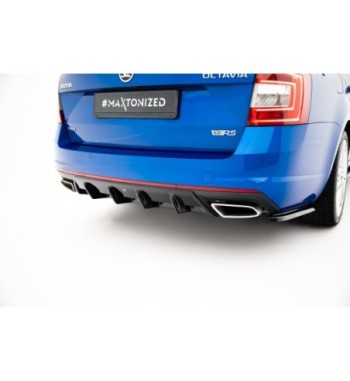 Rear valance V.1 for Skoda Octavia RS Mk3 / Mk3 Facelift Hatchback / Estate