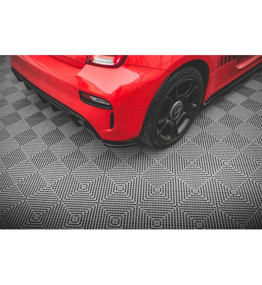 Rear side splitters for Abarth 595 Mk1 Facelift