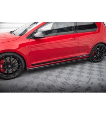 Side skirt diffusers for Volkswagen Golf GTI Clubsport Mk7