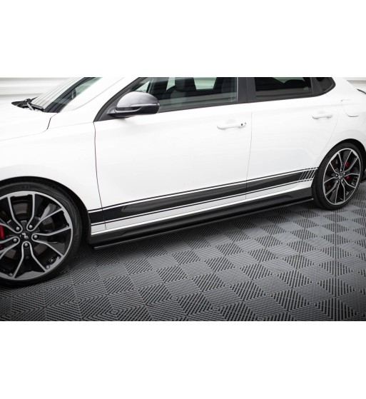 Side skirt diffusers V.3 for Hyundai I30 N Mk3 Hatchback / Fastback