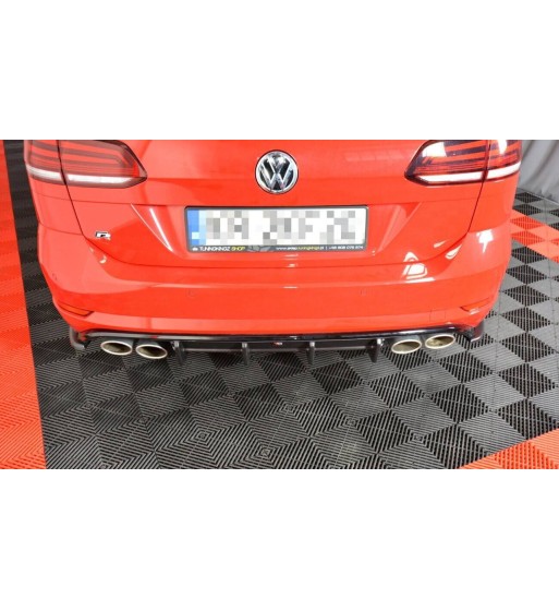 Rear valance for Volkswagen Golf R Variant Mk7 Facelift