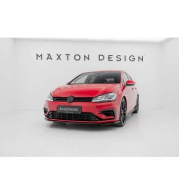 Front splitter V.5 for Volkswagen Golf R / R-Line Mk7 Facelift