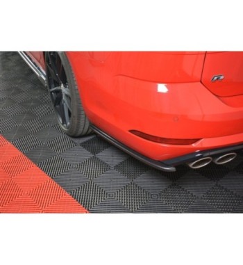 Splitter laterali posteriori V.1 per Volkswagen Golf Mk7 R Variant Facelift