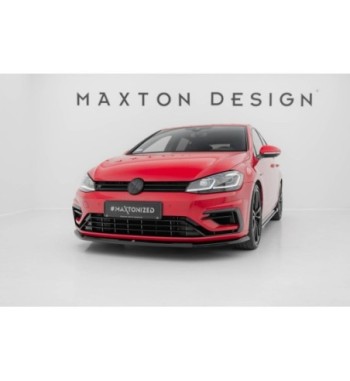 Front splitter V.6 for Volkswagen Golf R / R-Line Mk7 Facelift