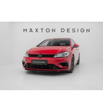 Front splitter V.4 for Volkswagen Golf R / R-Line Mk7 Facelift