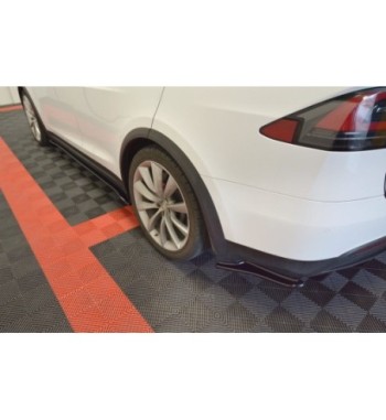 Splitter laterali posteriori V.1 per Tesla Model X
