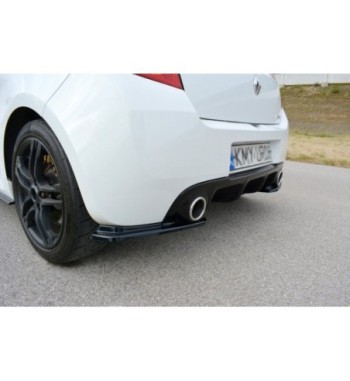Splitter laterali posteriori per Renault Clio Mk3 RS Facelift