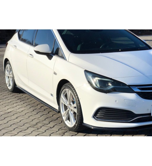 Side skirt diffusers for Opel ASTRA K OPC-LINE