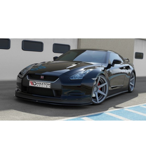 Front splitter V.1 for Nissan GT-R Coupe (R35-SERIES)