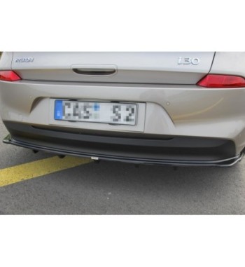 Diffusore posteriore con alette verticali per Hyundai I30 Mk3 Hatchback