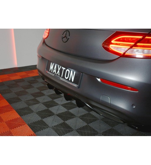Rear valance for Mercedes-AMG C43 / AMG-Line Coupe C205