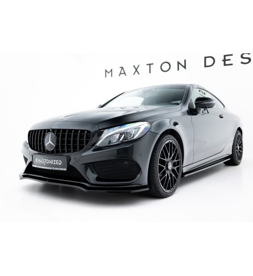 Front splitter V.1 for Mercedes- Benz C Coupe AMG-Line C205