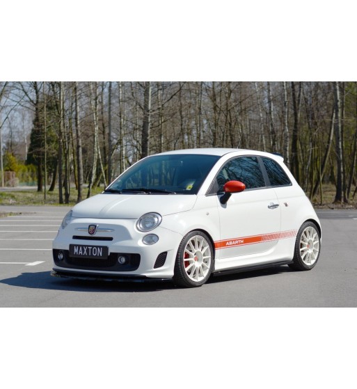 Side skirt diffusers for Abarth 500 Mk1