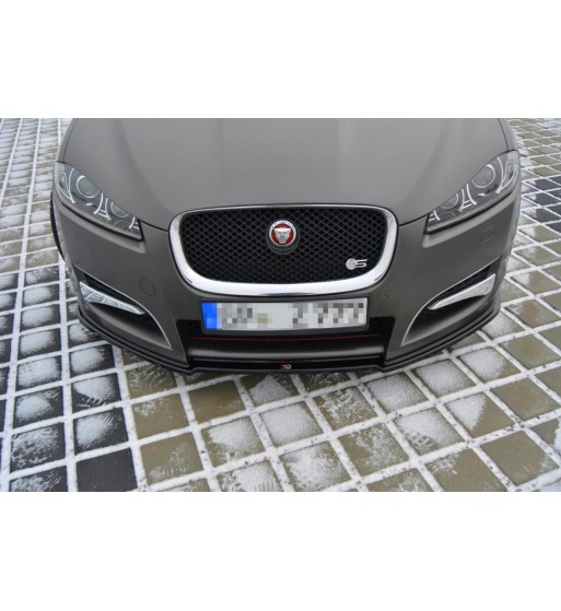 Front Diffusor passend für Jaguar XF (X250) Mk1 Sportbrake S-PACK