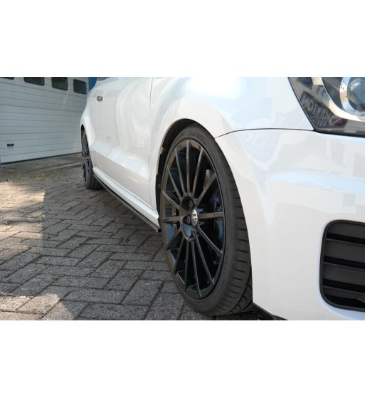 Side skirt diffusers for Volkswagen Polo WRC Mk5