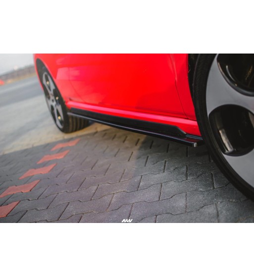 Side skirt diffusers for Volkswagen Polo GTI Mk5
