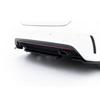 Diffusore posteriore con alette verticali per Mercedes-Benz W176 AMG-LINE