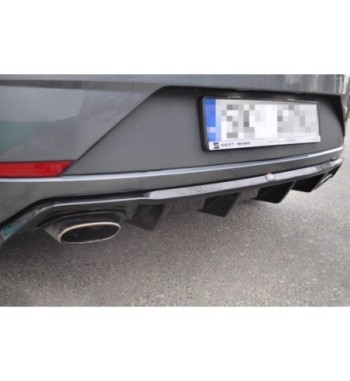 Rear valance V.1 for Seat Leon Cupra Mk3 Facelift Hatchback