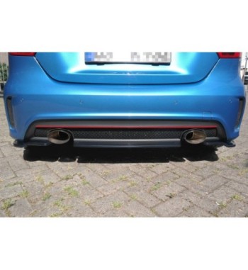Rear valance without vertical fins for Mercedes-Benz W176 AMG-LINE