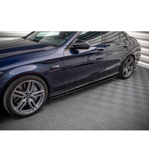 Side skirt diffusers for Mercedes-AMG C 43 / AMG-Line W205