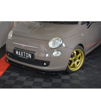 Front splitter V.2 for Fiat 500 Hatchback