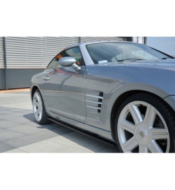 Side skirt diffusers for Chrysler Crossfire