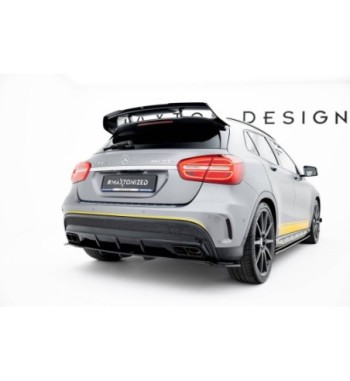 Diffusore posteriore con alette verticali V.1 per Mercedes-Benz GLA 45 AMG