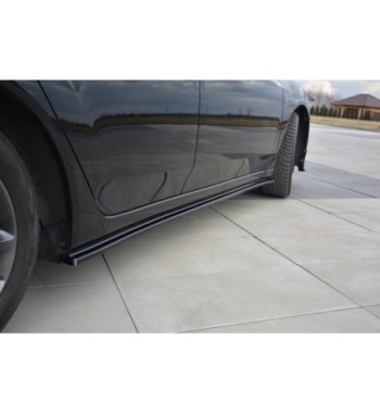 Side skirt diffusers for Honda Accord Mk8. (CU-SERIES) Sedan