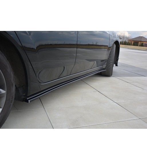 Side skirt diffusers for Honda Accord Mk8. (CU-SERIES) Sedan