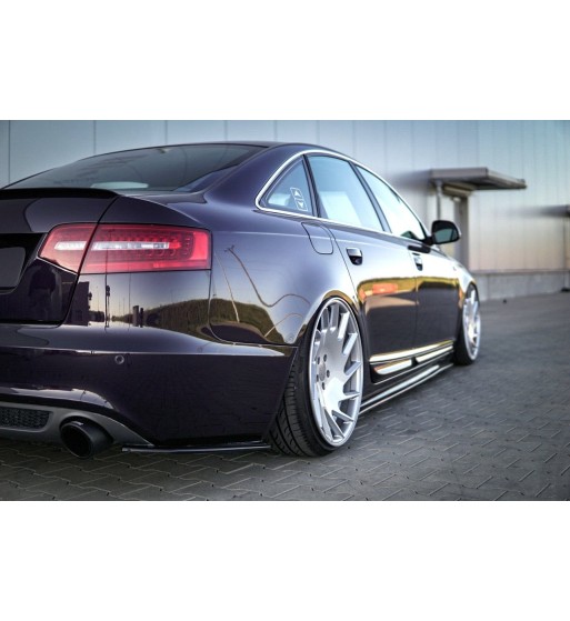 Rear side splitters for Audi A6 S-Line C6 / C6 Facelift Sedan / Avant
