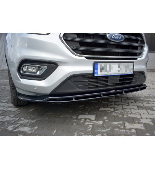 Front splitter V.1 for Ford Transit Custom Mk1 Facelift / Tourneo Custom Mk1 Facelift