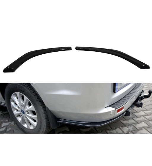 Rear side splitters for Ford Transit Custom Mk1 Facelift