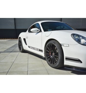 Side skirt diffusers for Porsche Cayman S 987C