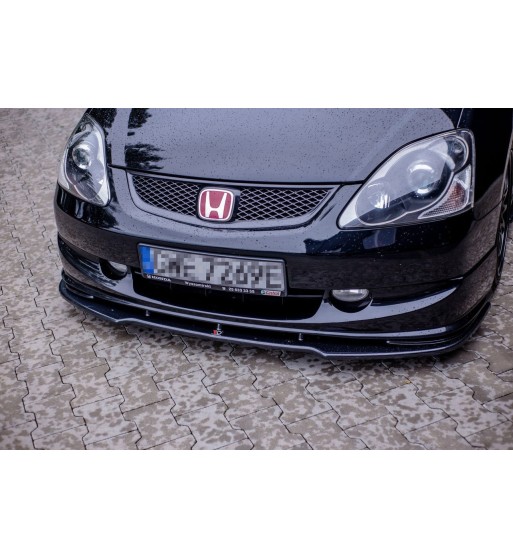 Front splitter V.1 for Honda Civic EP3 (Mk7) TYPE-R/S Facelift