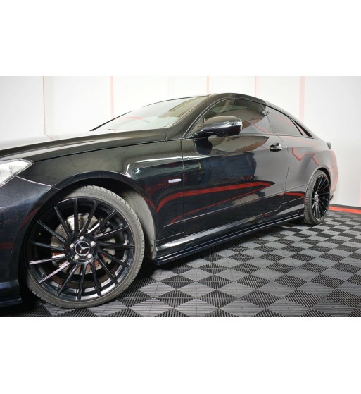 Side skirt diffusers for Mercedes-Benz E-Class Coupe AMG-Line C207