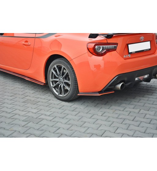Splitter laterali posteriori V.2 per Toyota GT86 Facelift