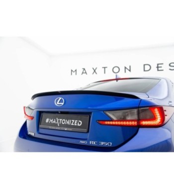 Spoiler extension for Lexus RC Mk1