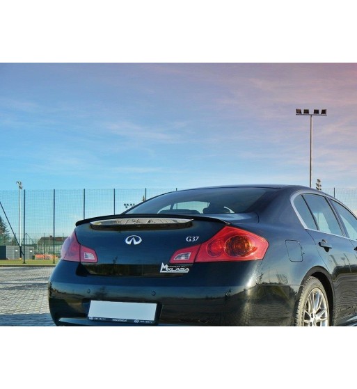Spoiler extension for Infiniti G37 Sedan