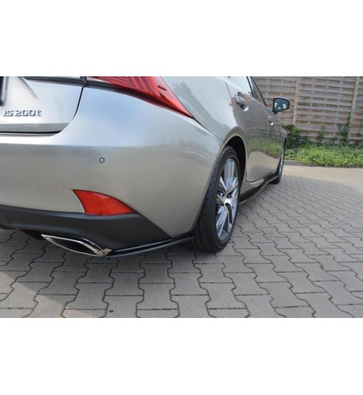 Splitter laterali posteriori per Lexus IS Mk3 Facelift T