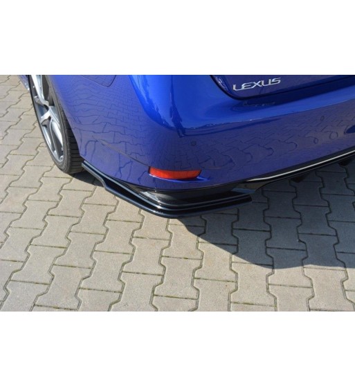 Splitter laterali posteriori per Lexus GS Mk4 Facelift H