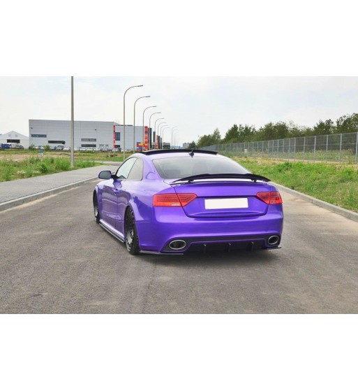 Rear side splitters for Audi RS5 Mk1 (8T) Facelift