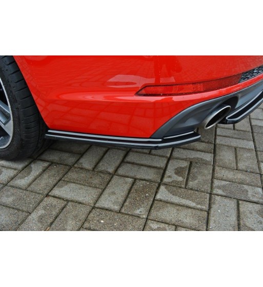 Rear side splitters for Audi A4 B9 S-Line