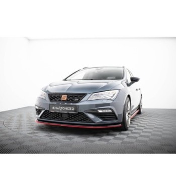 Front splitter V.3 for Seat Leon Cupra / FR Mk3 Facelift