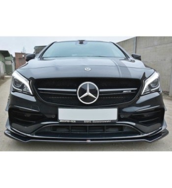 Front splitter V.2 for Mercedes CLA A45 AMG C117 Facelift