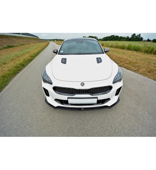 Front splitter V.2 for Kia Stinger GT / GT-Line / Standard Mk1