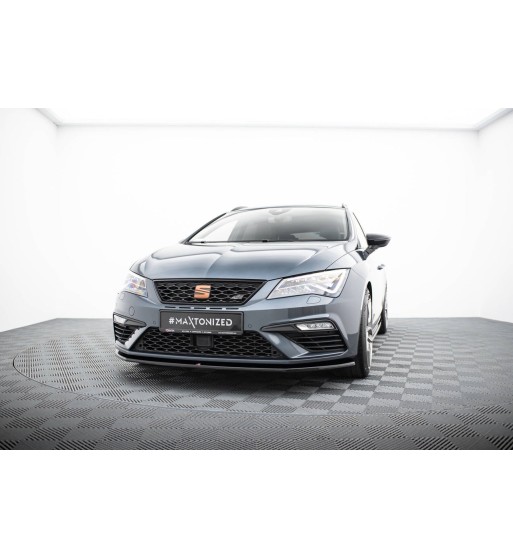 Front splitter V.1 for Seat Leon Cupra / FR Mk3 Facelift