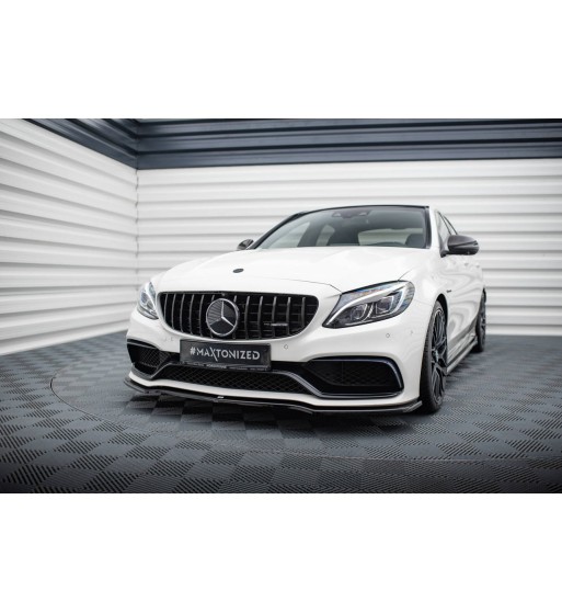 Front splitter V.1 for Mercedes-AMG C63 Sedan / Estate W205 / S205
