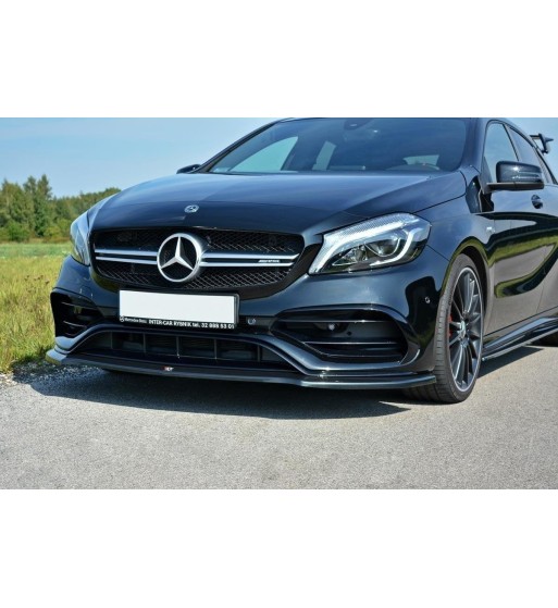 Front splitter V.1 for Mercedes A W176 AMG Facelift