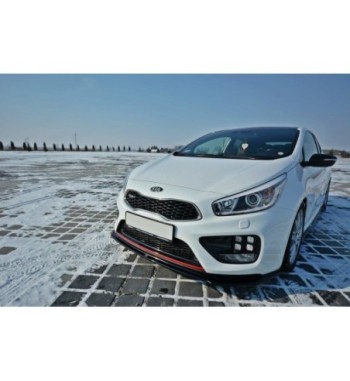 Front splitter V.1 for Kia CEE'D/PRO CEE'D GT Mk2